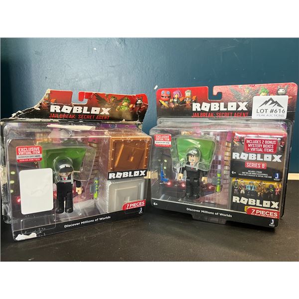 Lot of 2 Roblox Toy Sets