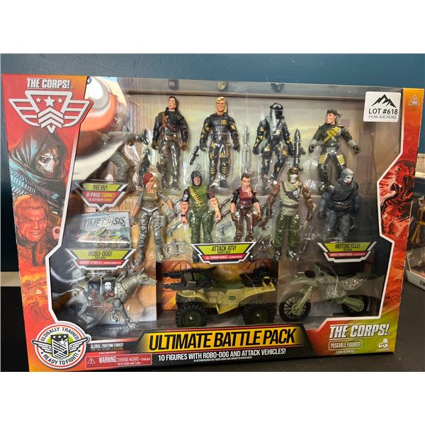 Lot of 1 Ultimate Battle Pack Toy Set