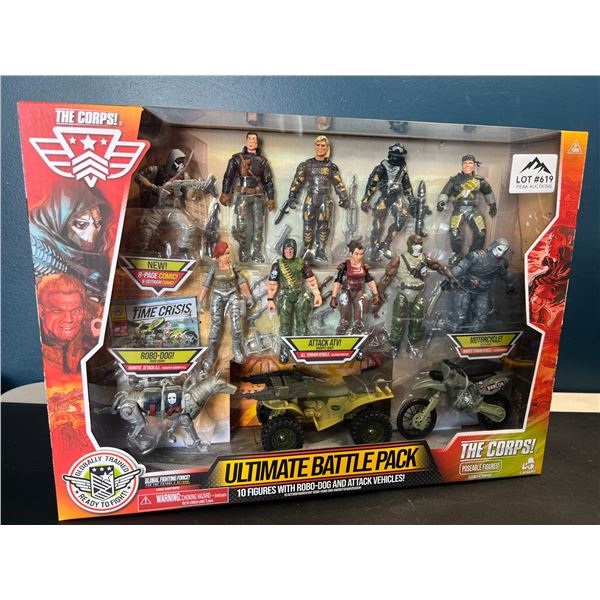 Lot of 1 Ultimate Battle Pack Toy Set