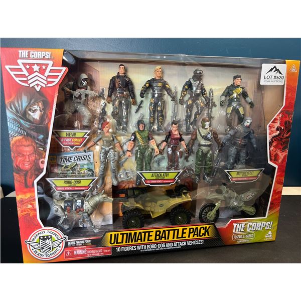Lot of 1 Ultimate Battle Pack Toy Set