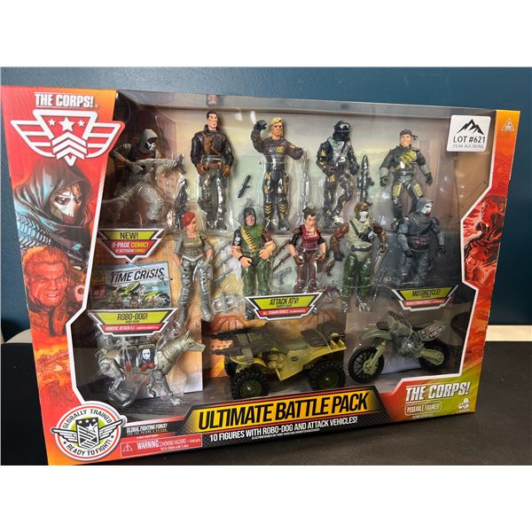 Lot of 1 Ultimate Battle Pack Toy Set