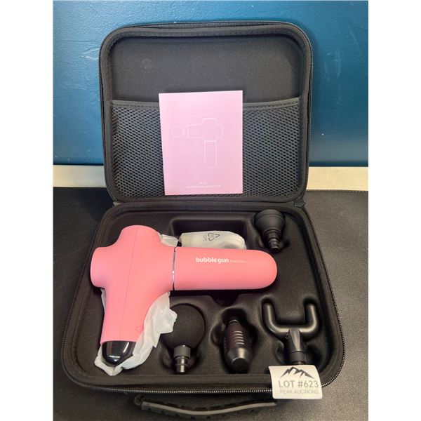 Lot of 1 Bubble Gun Pain Relief Handheld Massage Gun
