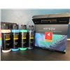 Image 2 : Lot of 2 Arteza Iridescent Nautical Tones Paints - 4PCS each