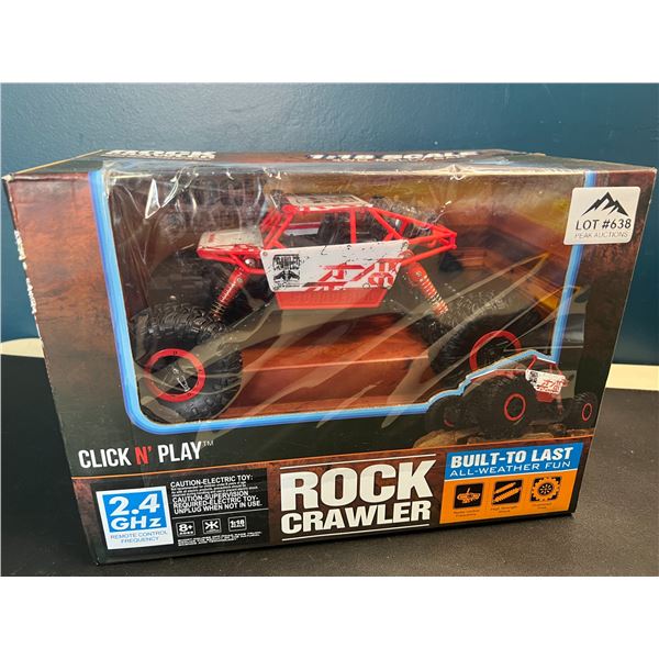 Lot of 1 Rock Crawler 4WD Remote Control Truck