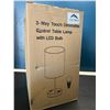 Image 1 : Lot of 1 3-Way Touch Dimmable Control Table Lamp w/ LED Bulb