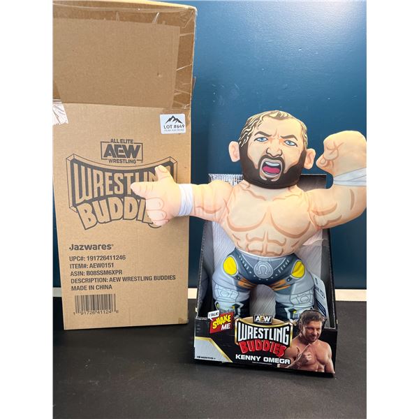 Lot of 1 All Elite Wrestling - Wrestling Buddies Plush Toy