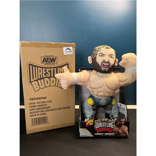 Lot of 1 All Elite Wrestling - Wrestling Buddies Plush Toy