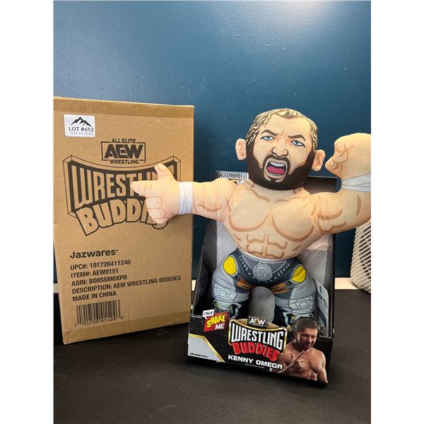 Lot of 1 All Elite Wrestling - Wrestling Buddies Plush Toy