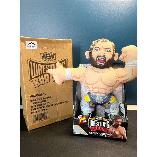 Lot of 1 All Elite Wrestling - Wrestling Buddies Plush Toy