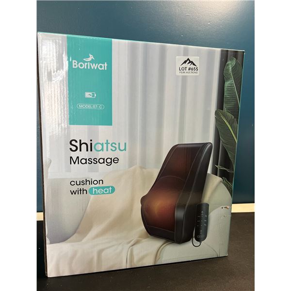 Lot of 1 Shiatsu Massage Cushion with Heat