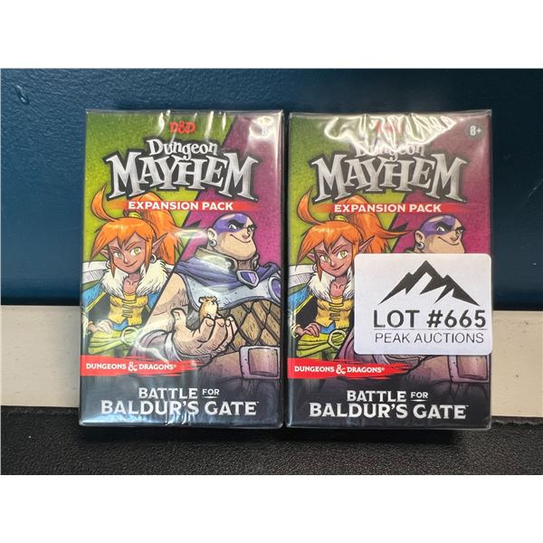 Lot of 2 D&D Dungeon Mayhem Expansion Packs