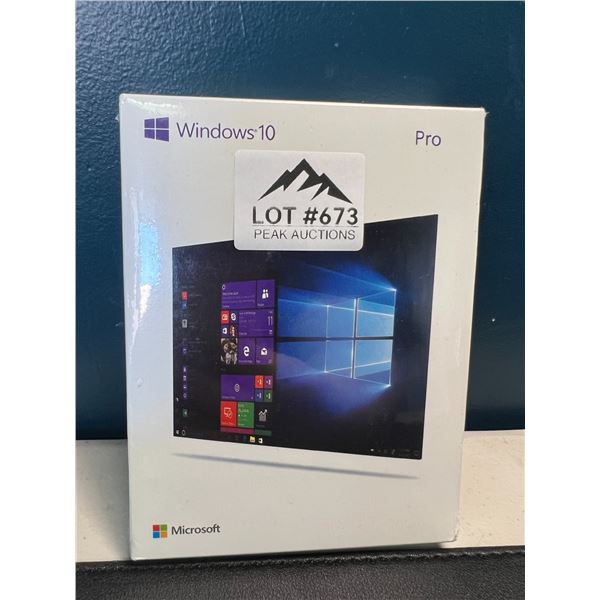 Lot of 1 Microsoft Windows 10 Pro Download Install/Software