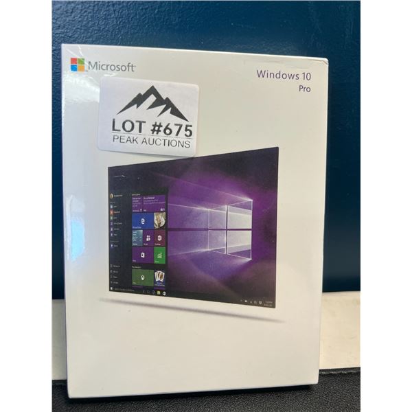 Lot of 1 Microsoft Windows 10 Pro Download Install/Software