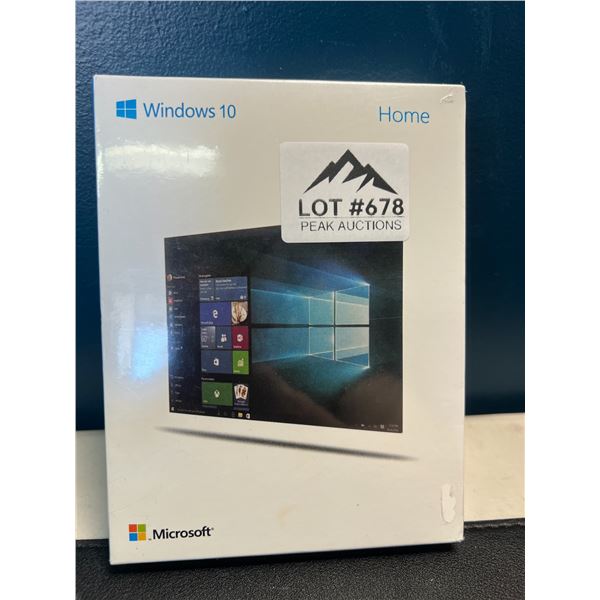 Lot of 1 Microsoft Windows 10 Home Download Install/Software