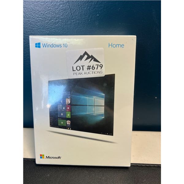 Lot of 1 Microsoft Windows 10 Home Download Install/Software