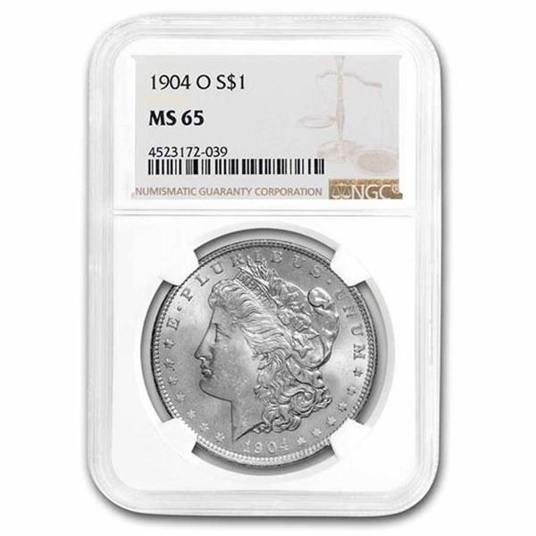 1904-O Morgan Dollar MS-65 NGC HIGH GRADE