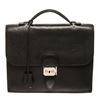 Image 1 : Hermes Black Swift Leather Sac a Depches Bag