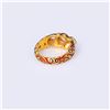 Image 4 : Vintage 22k Gold & Enamel Diamond Ring
