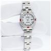 Image 4 : Rolex Ladies Quickset White Roman Diamond & Ruby Datejust Wristwatch
