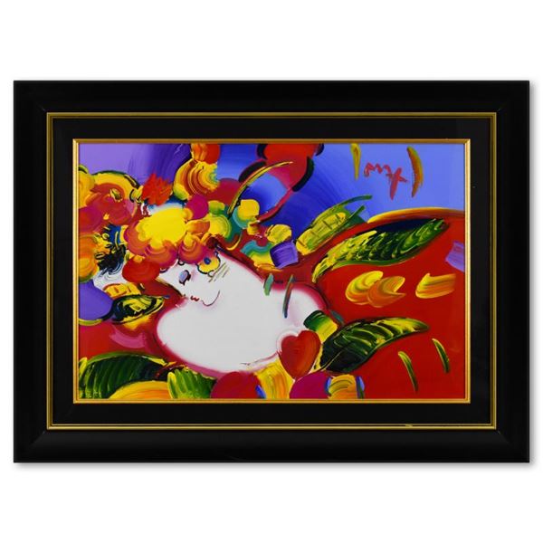 Woman in Love: Flower Blossom Lady By Peter Max