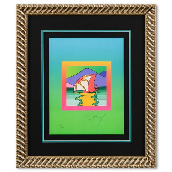 Sailboat East on Blends By Peter Max