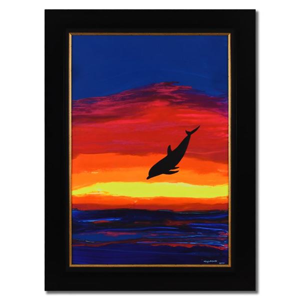 Sunset Encounters By Wyland Original