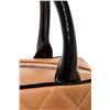 Image 6 : Chanel Brown Black Quilted Caviar Mini Boston Bowler Bag