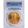 Image 1 : 1927 $20 St. Gaudens Double Eagle Gold Coin PCGS MS64