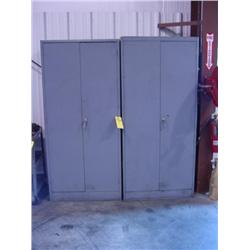 (2) 2-DR CABINETS & CONTENTS