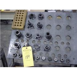 CAT 40 TOOLING & COLLETS