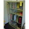 Image 1 : BOOKSHELF W/GLASS DOORS