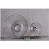 Image 3 : (2) Crystal Etched Bowls