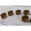 Image 2 : (10) Brass Napkin Holders
