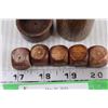 Image 2 : Wooden Dice in Case