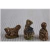 Image 2 : (3) Wade Figurines