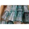 Image 2 : (12) Glass Insulators (Assorted Chips and Cracks)