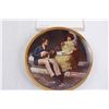 Image 2 : Knowles Collectible Decorative Plate - "Pondering on the Porch"