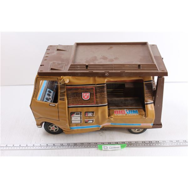 Vintage Big Jim Toy Sports Camper