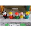 Image 2 : Vintage Fisher Price Sesame Street Toy Set with Figures