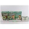 Image 1 : (3) Boxes of Saskatchewan Rough Riders Cereal and Kleenex Box