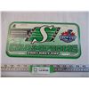 Image 1 : Saskatchewan Roughriders Autographed Plastic License Plate