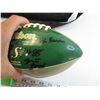 Image 3 : Saskatchewan Roughriders Lunch Bag and Autographed Mini Football