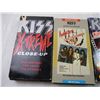 Image 2 : (4) "KISS," Band VHS Tapes