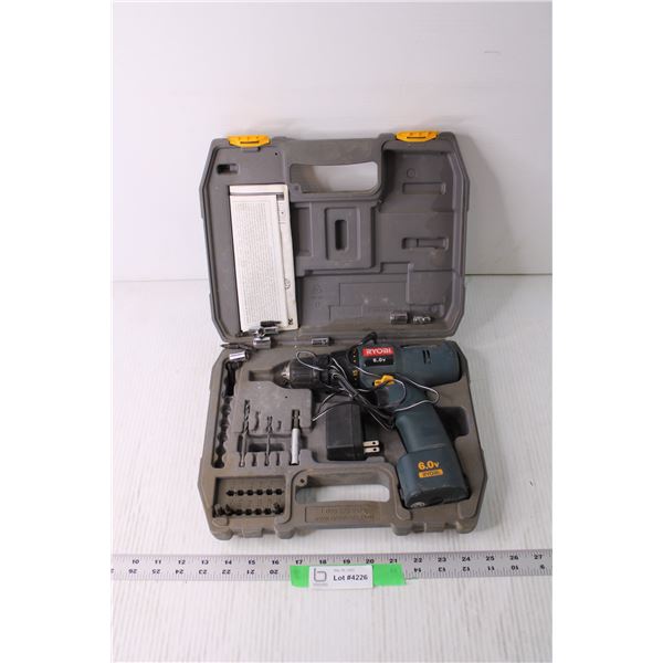 Ryobi 6.0 V Drill in Case