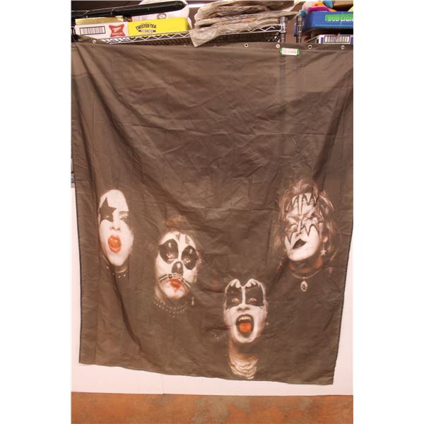 "KISS," Band Flag