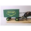 Image 5 : Wooden Folk Art Co Op Horse and Wagon