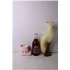 Image 4 : Cat Candle, Full Soda Bottle, Planter, Misc.