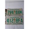 Image 2 : (4) Saskatchewan License Plates - 1970, 2003