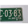 Image 2 : Alberta 1971 License Plate