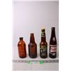 Image 1 : (4) Glass Bottles - The Three Stooges